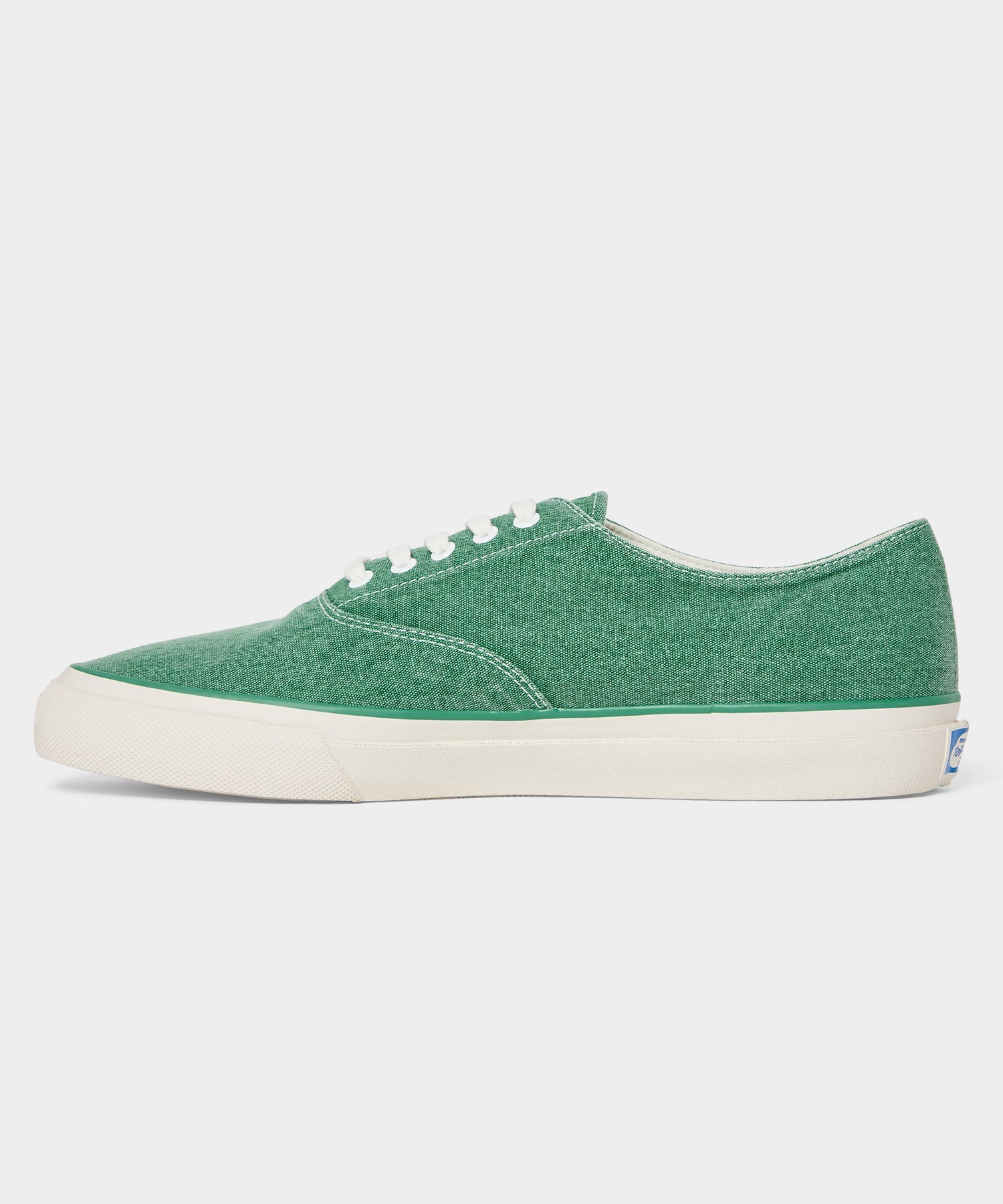 Todd Snyder Sperry x Todd Snyder x Mister Rogers’ Neighborhood CVO Sneaker in Amazon Green Soft Amazon
