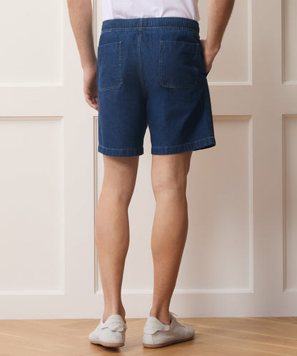 Todd Snyder 7" Beach Short in Dark Indigo Dark Indigo