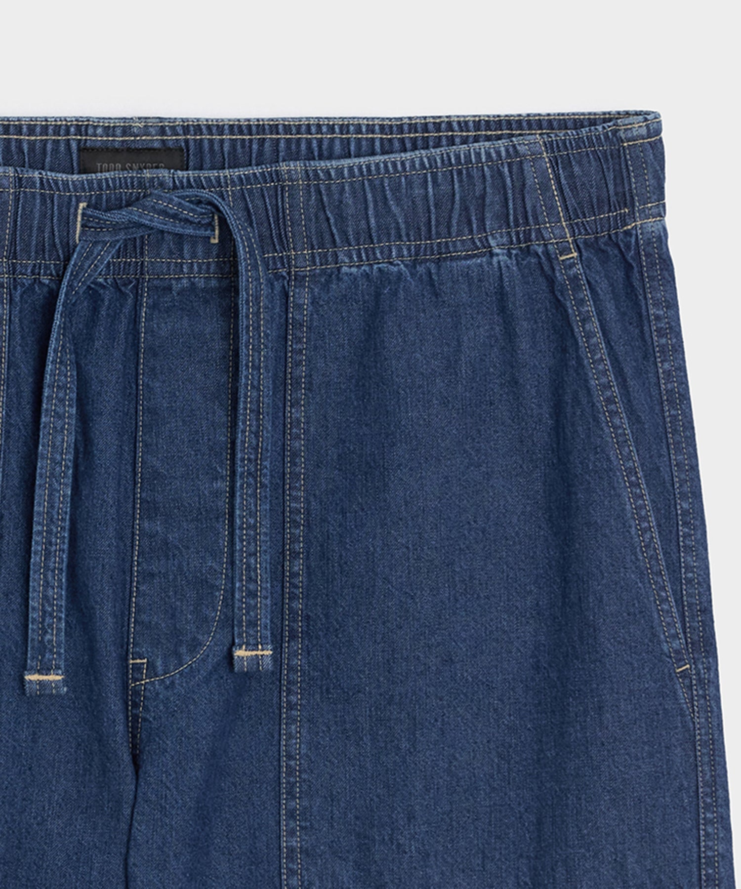 Todd Snyder 7" Beach Short in Dark Indigo Dark Indigo