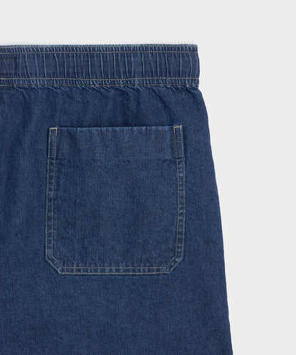 Todd Snyder 7" Beach Short in Dark Indigo Dark Indigo