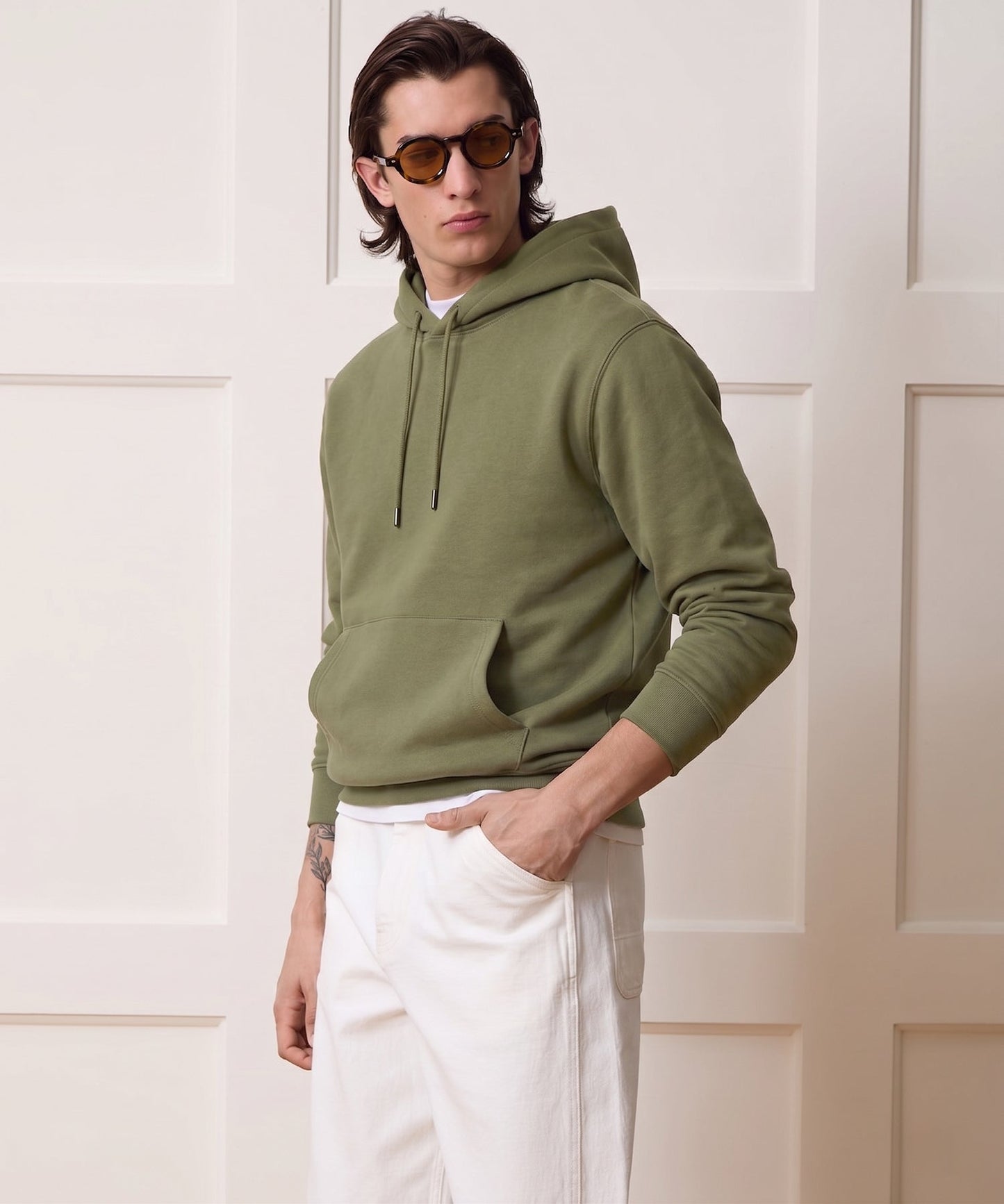 Todd Snyder Foundation Hoodie in Fogstone Fogstone