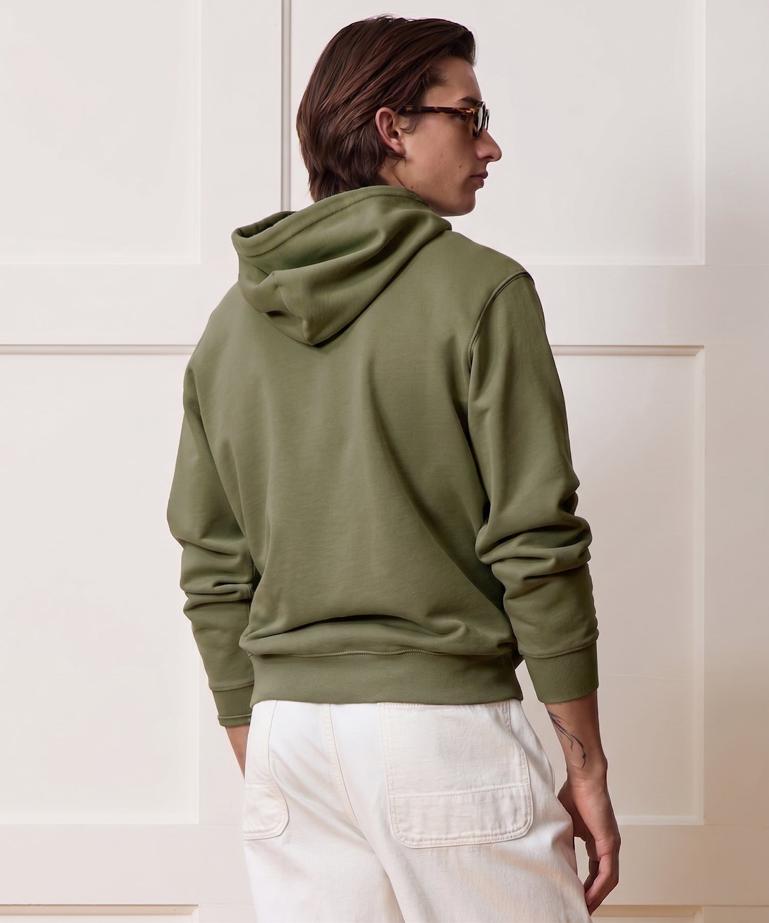 Todd Snyder Foundation Hoodie in Fogstone Fogstone