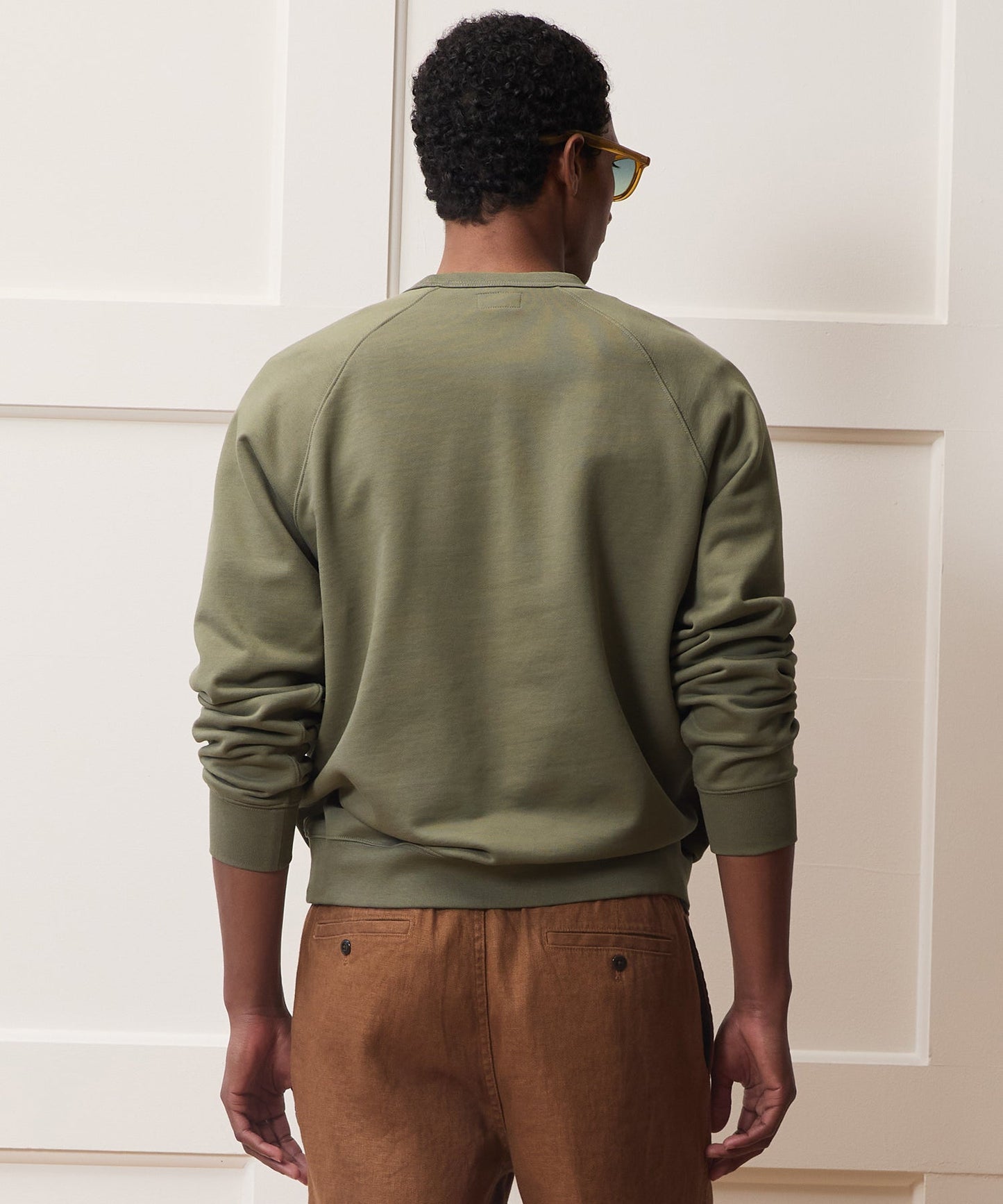 Todd Snyder Foundation Pocket Sweatshirt in Fogstone Fogstone