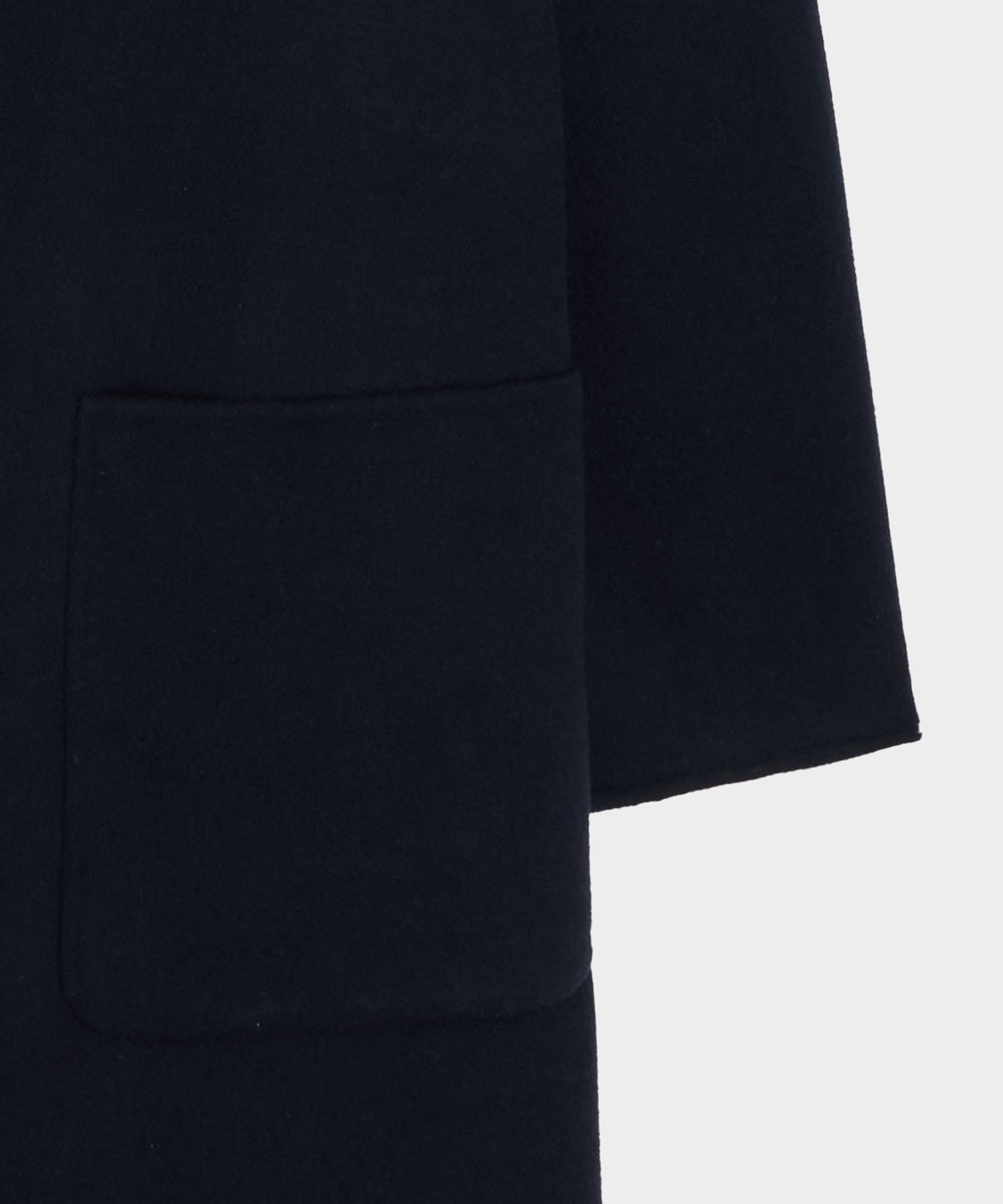 Todd Snyder Italian Cashmere Topcoat in Navy Navy