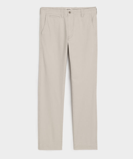 Todd Snyder Straight Fit Favorite Chino in Stone Stone