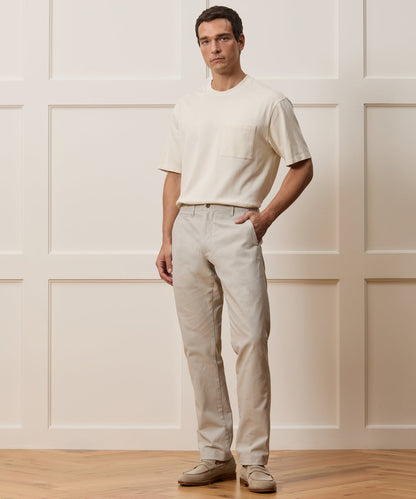 Todd Snyder Straight Fit Favorite Chino in Stone Stone