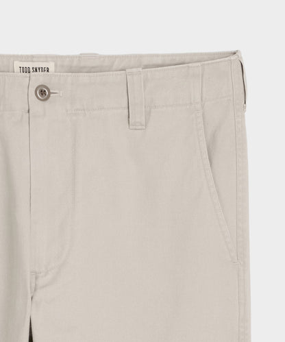 Todd Snyder Straight Fit Favorite Chino in Stone Stone