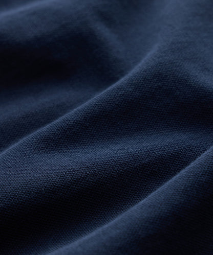 Todd Snyder Cotton Pique Polo in Classic Navy Classic Navy
