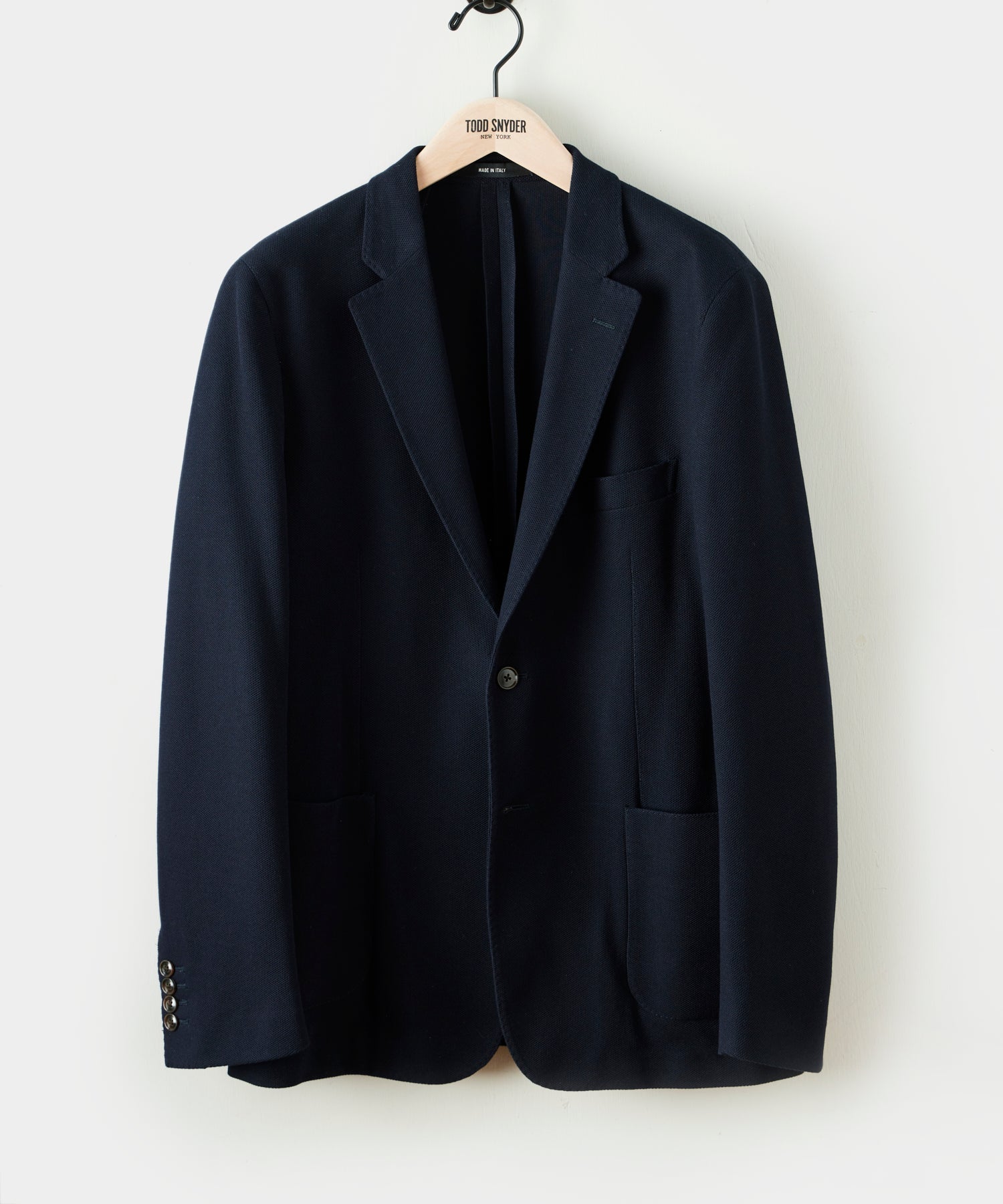 Todd Snyder Navy Knit Sport Coat | Todd Snyder Navy