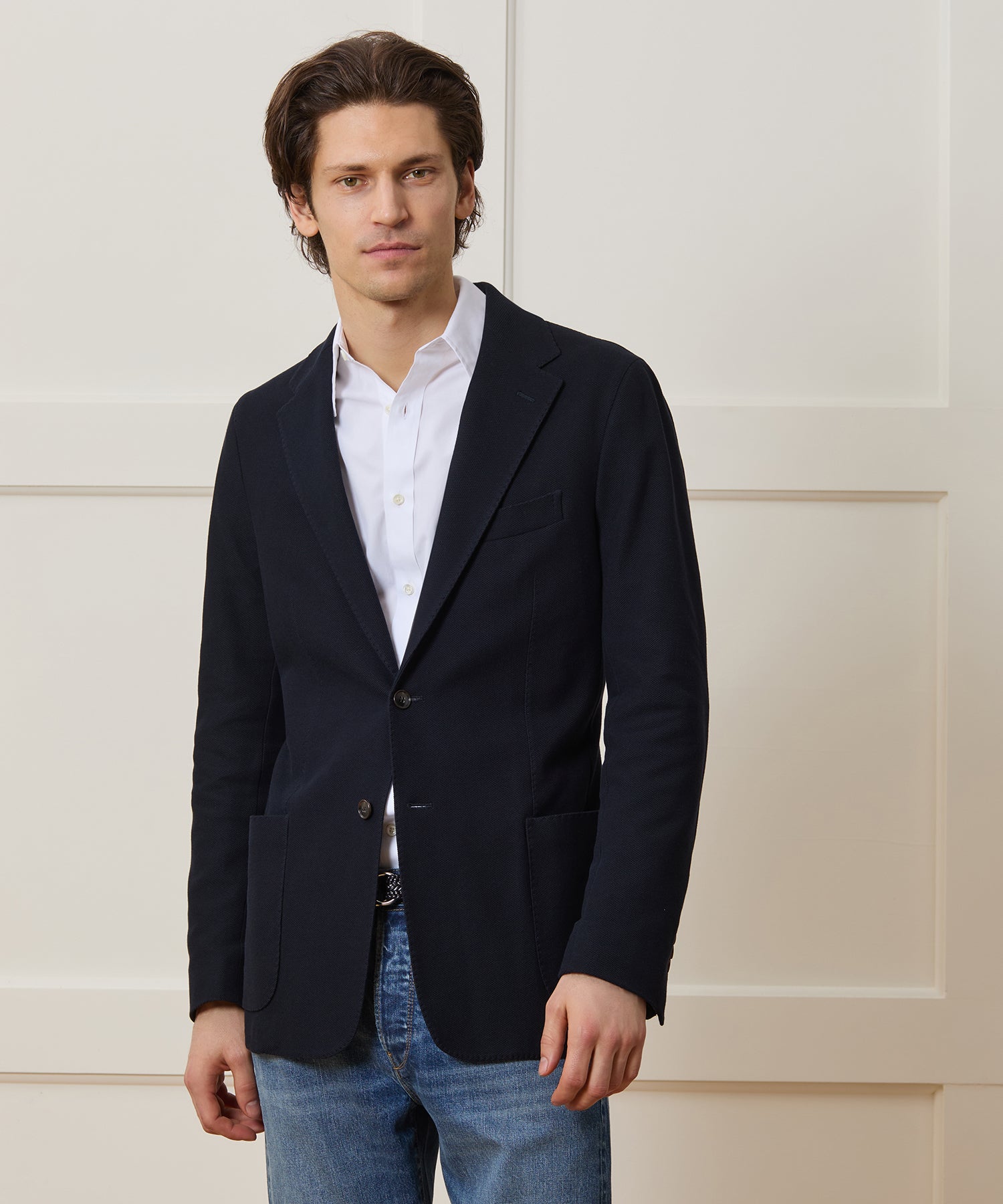 Todd Snyder Navy Knit Sport Coat | Todd Snyder Navy