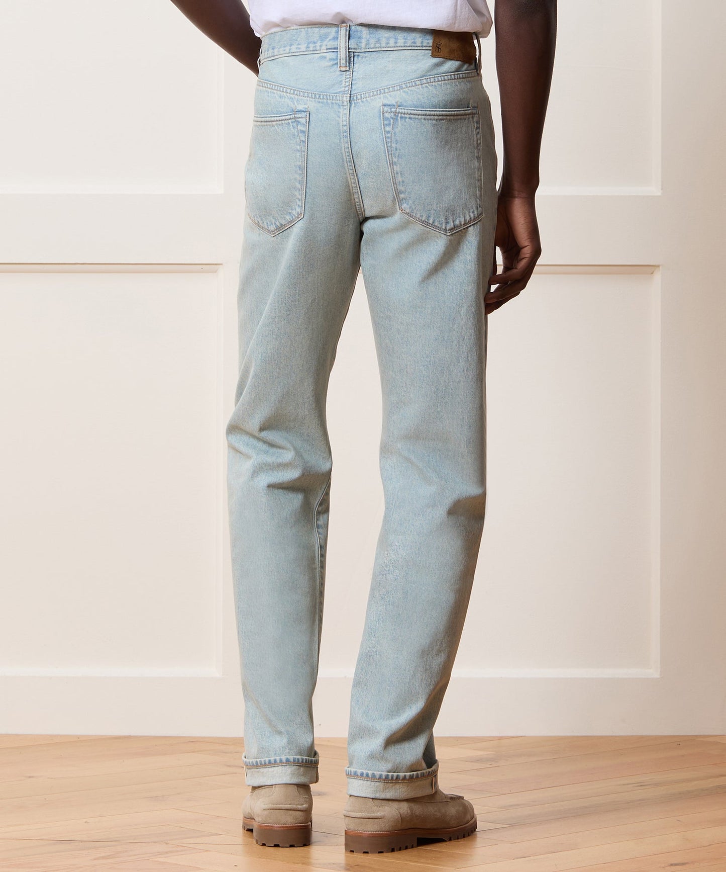 Todd Snyder Straight Fit Selvedge Jean in Light Indigo Light Indigo