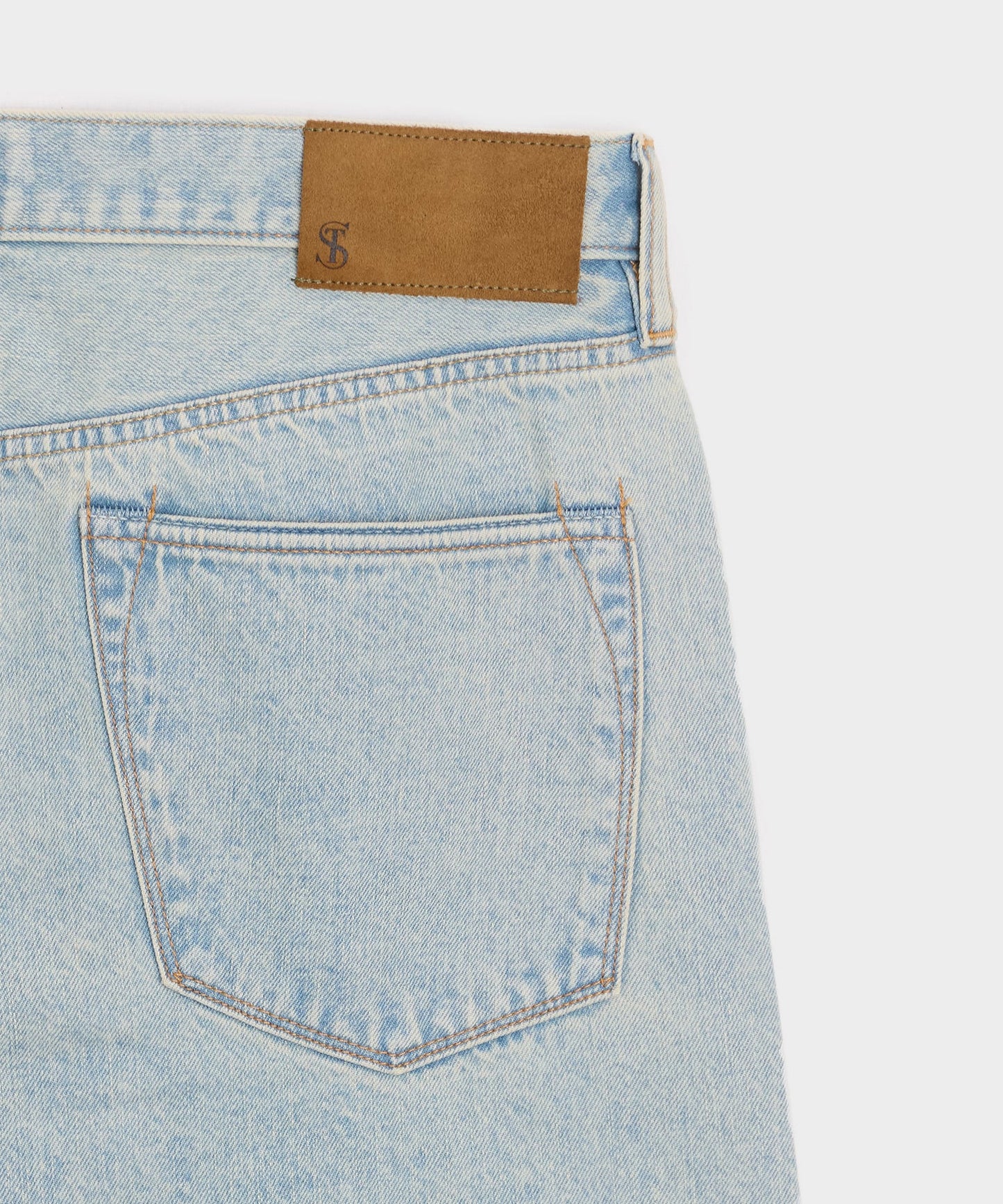 Todd Snyder Straight Fit Selvedge Jean in Light Indigo Light Indigo