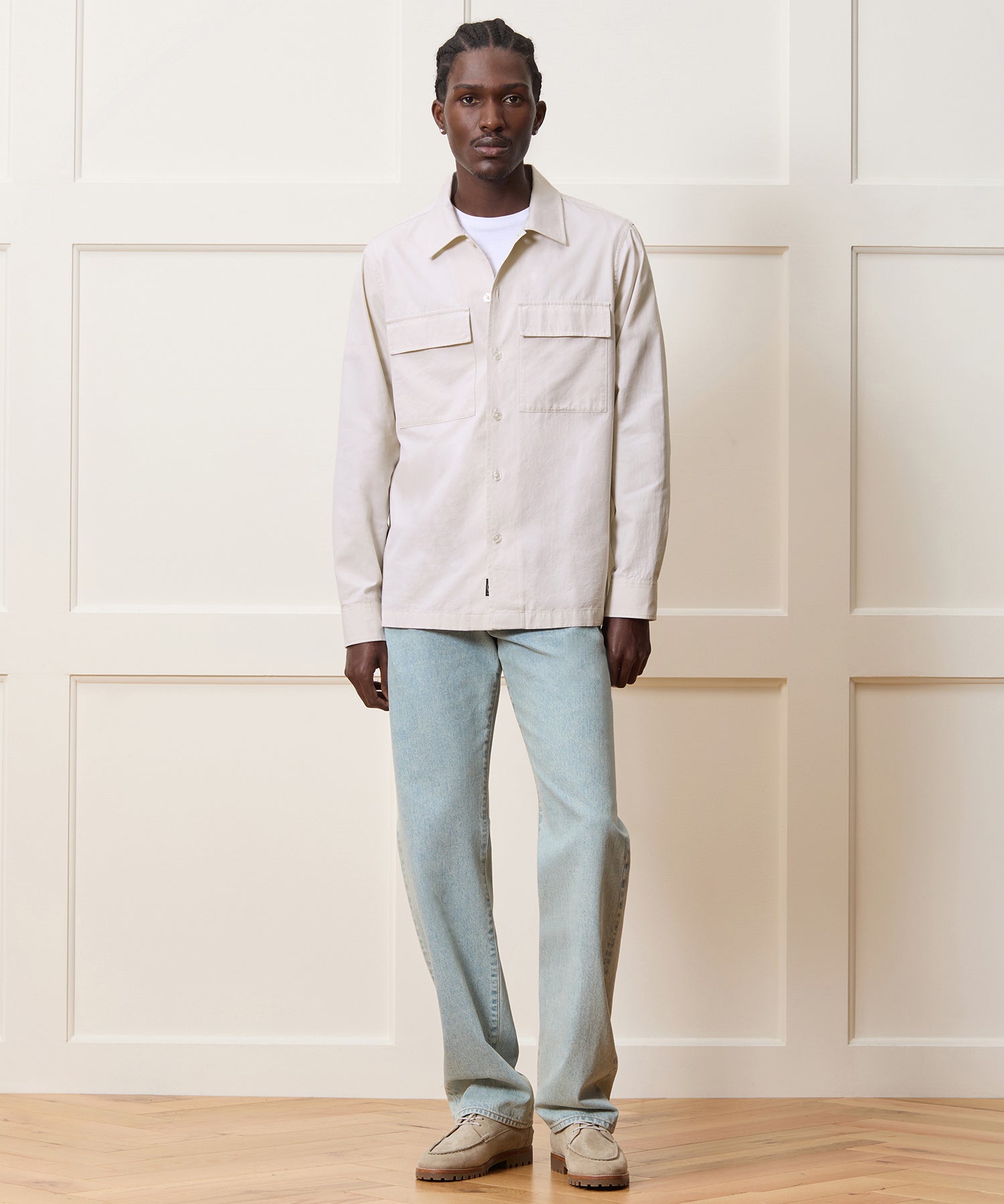 Todd Snyder Slim Selvedge Jean in Faded Light Indigo Light Indigo
