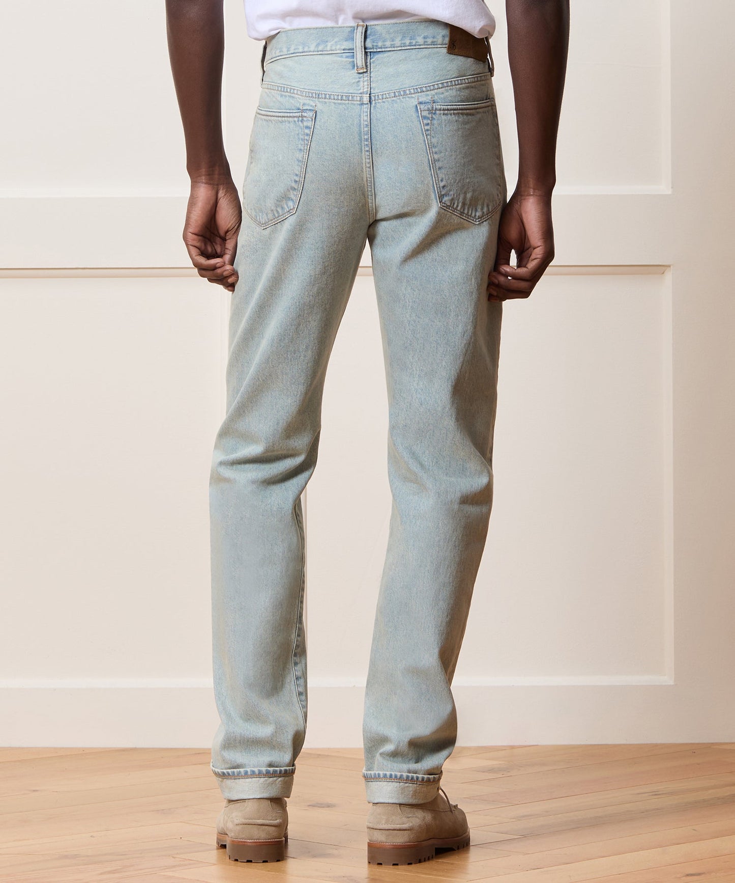 Todd Snyder Slim Selvedge Jean in Faded Light Indigo Light Indigo