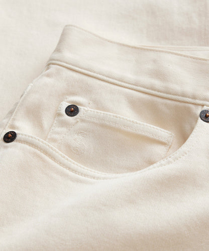 Todd Snyder Vintage Straight Fit 5-Pocket Chino in Canvas Canvas