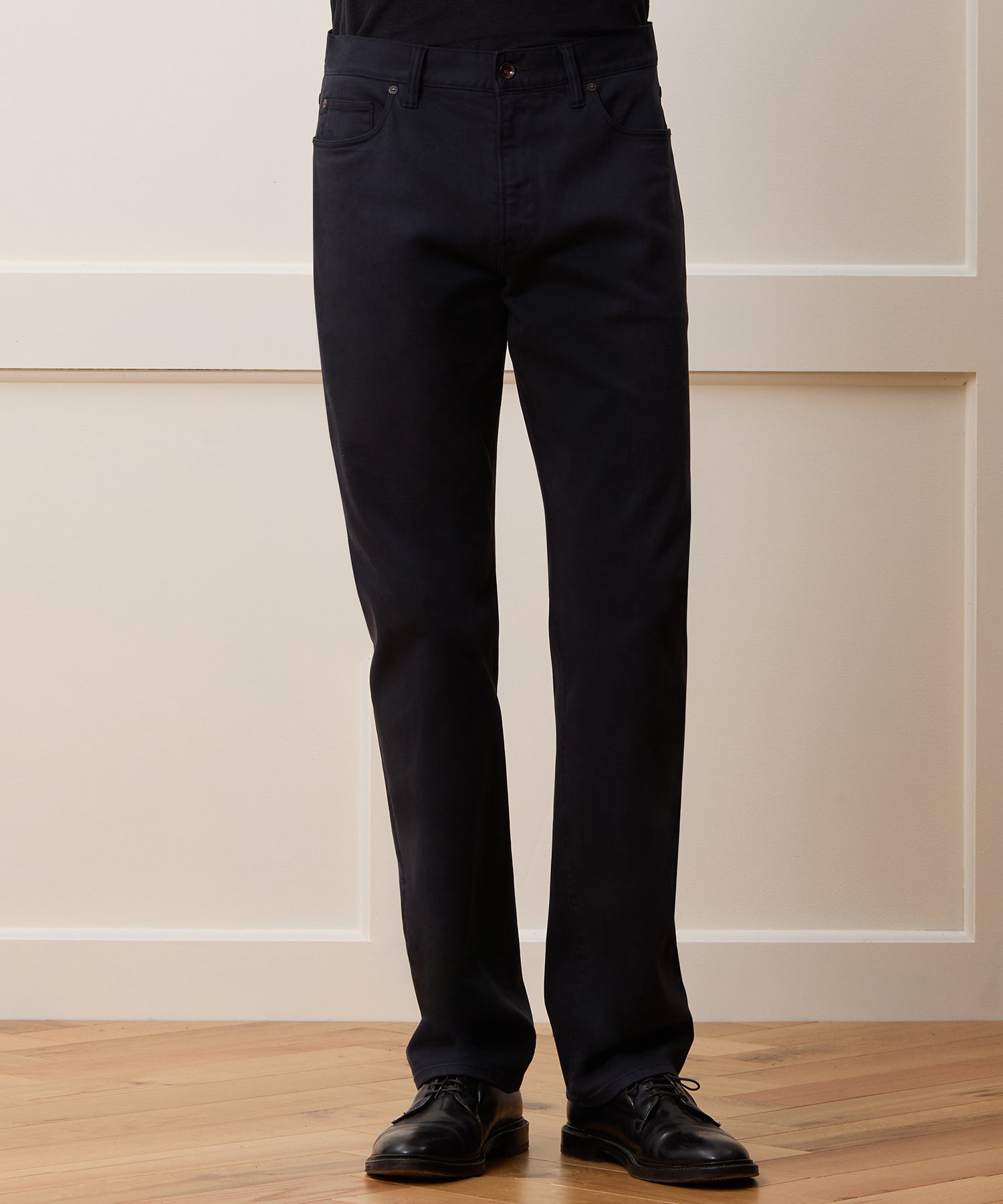 Todd Snyder Vintage Straight Fit 5-Pocket Chino in Nightwatch Nightwatch
