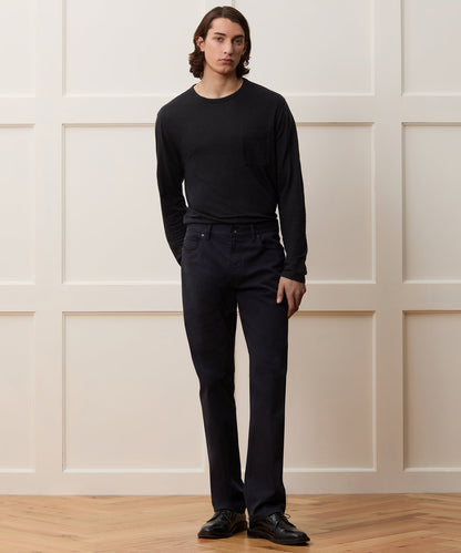 Todd Snyder Vintage Straight Fit 5-Pocket Chino in Nightwatch Nightwatch