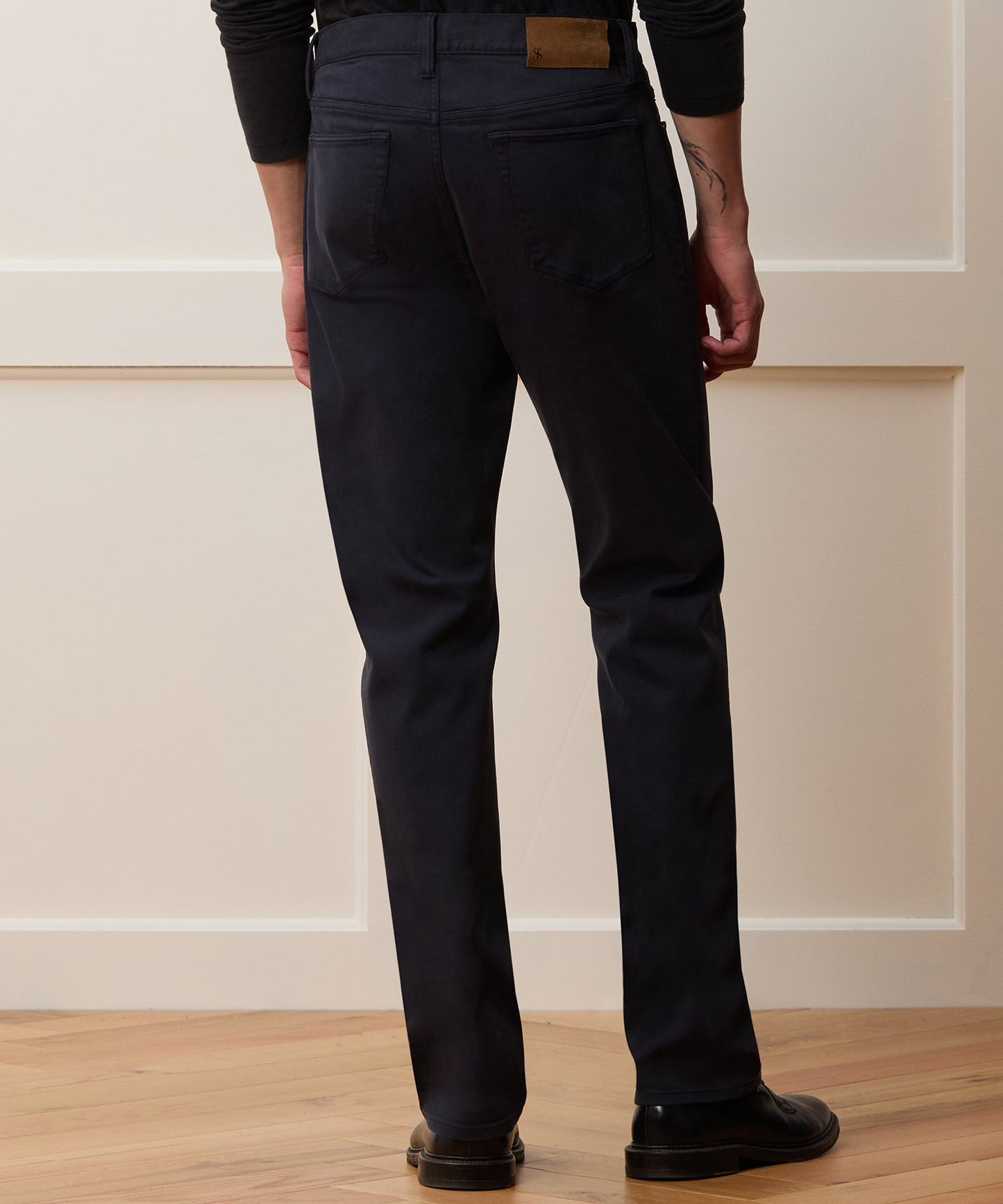 Todd Snyder Vintage Straight Fit 5-Pocket Chino in Nightwatch Nightwatch