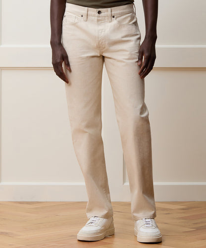 Todd Snyder Straight Fit Lightweight Japanese Selvedge Jean in Canvas Canvas