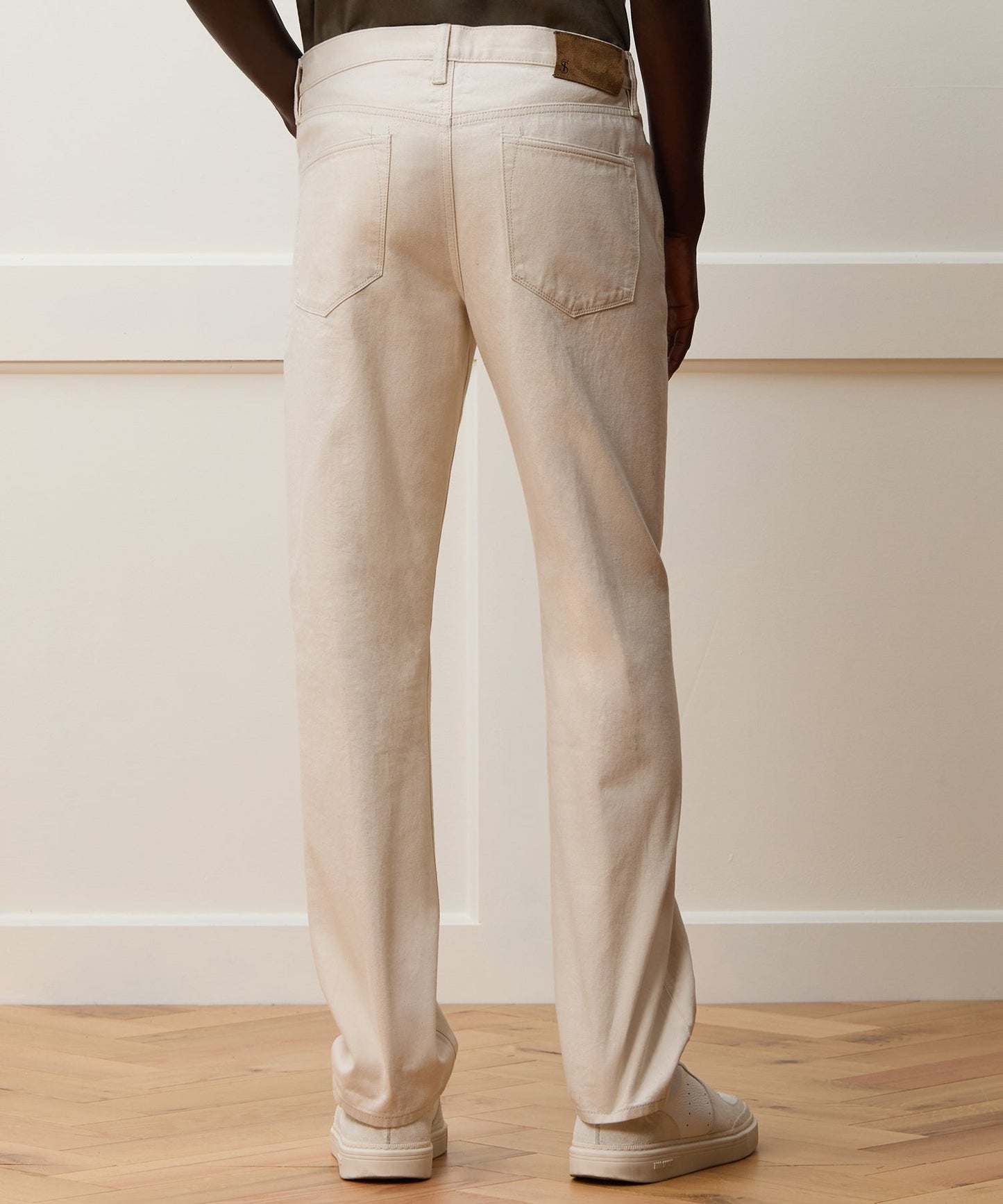 Todd Snyder Straight Fit Lightweight Japanese Selvedge Jean in Canvas Canvas