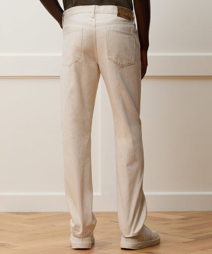 Todd Snyder Straight Fit Lightweight Japanese Selvedge Jean in Canvas Canvas