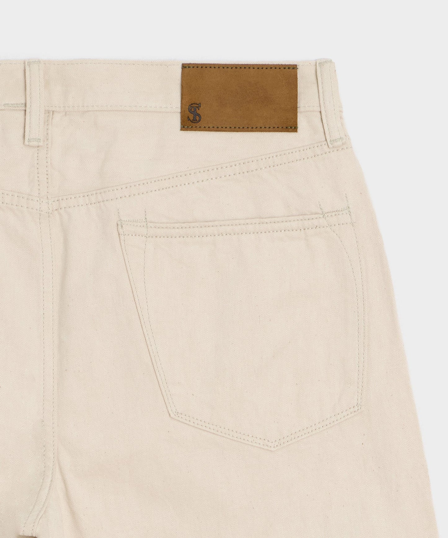 Todd Snyder Straight Fit Lightweight Japanese Selvedge Jean in Canvas Canvas