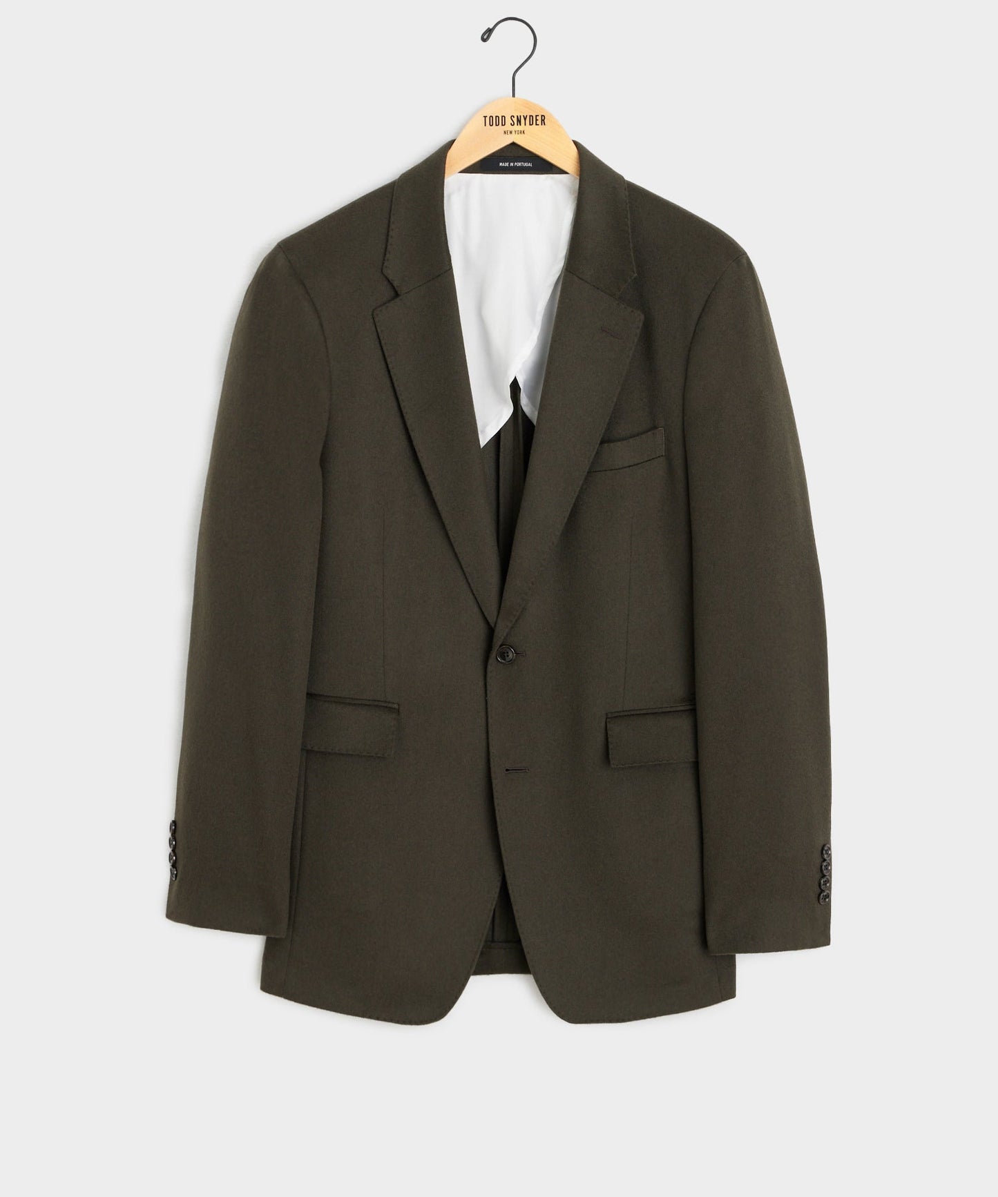 Todd Snyder Italian Cashmere Sutton Jacket Snyder Olive