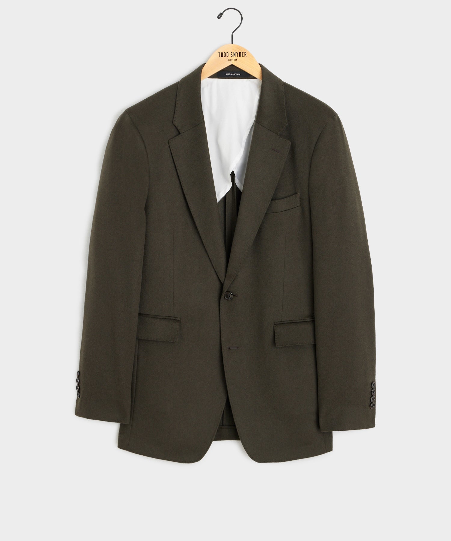 Todd Snyder Italian Cashmere Sutton Jacket Snyder Olive