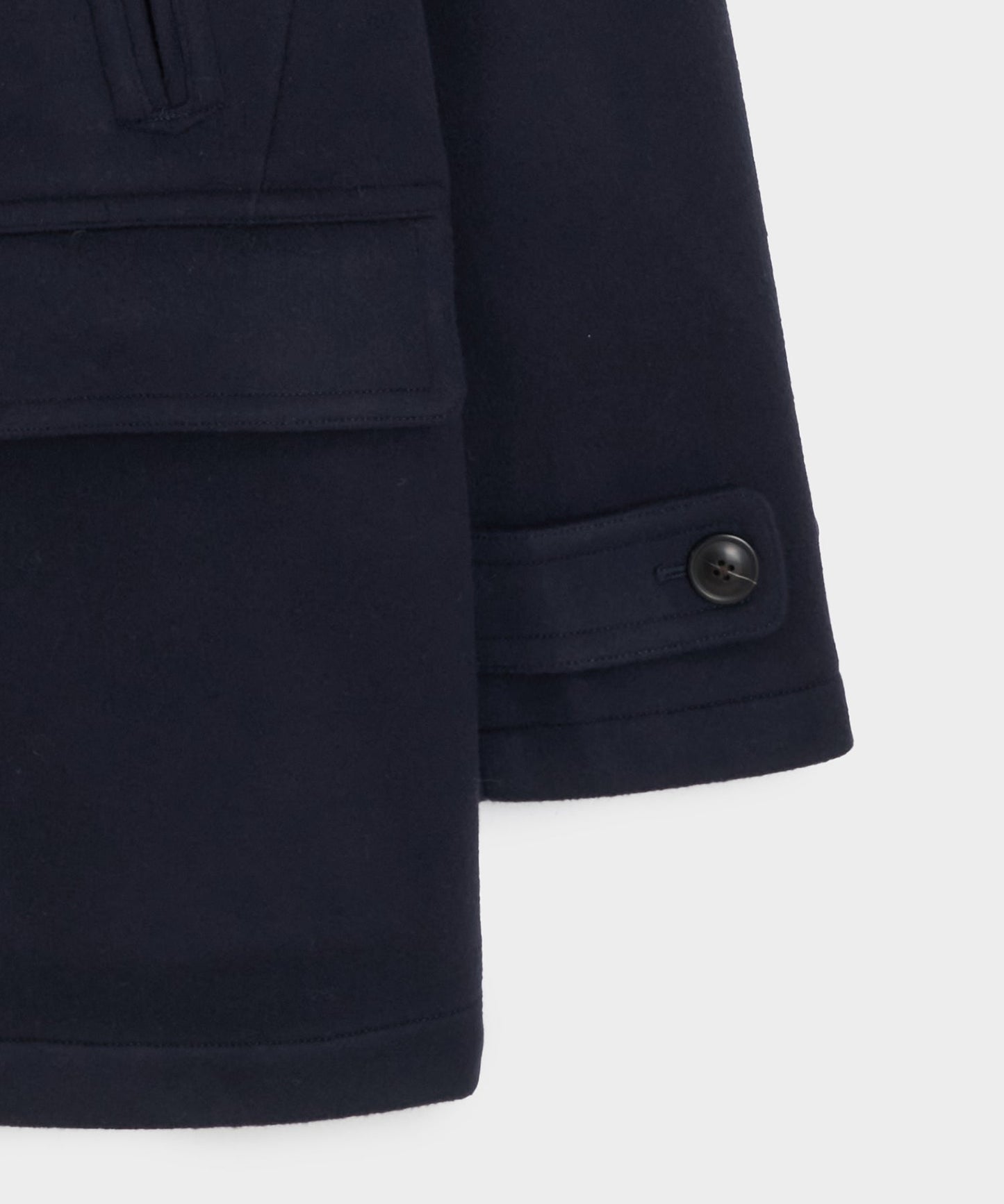 Todd Snyder Italian Wool-Alpaca Peacoat Navy