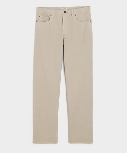 Todd Snyder Straight Fit 5-Pocket Chino Stone