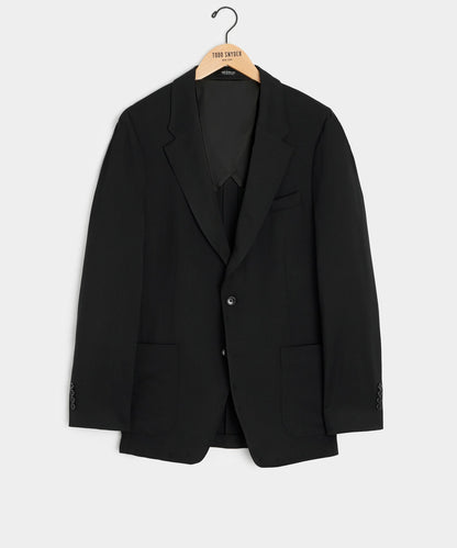 Todd Snyder Italian Gabardine Madison Jacket in Black Black
