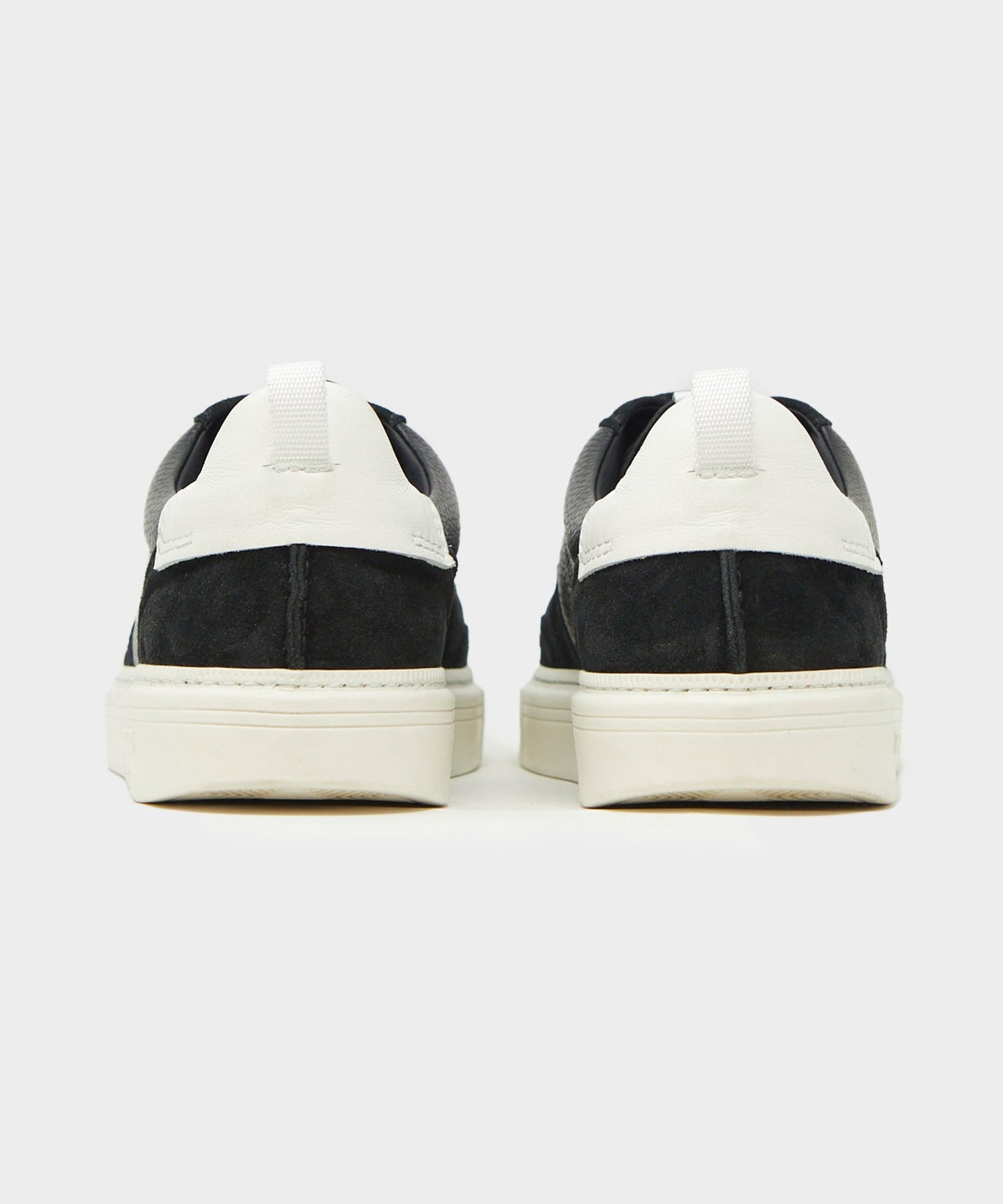 Todd Snyder Tuscan Leather Court Shoe in Black Black