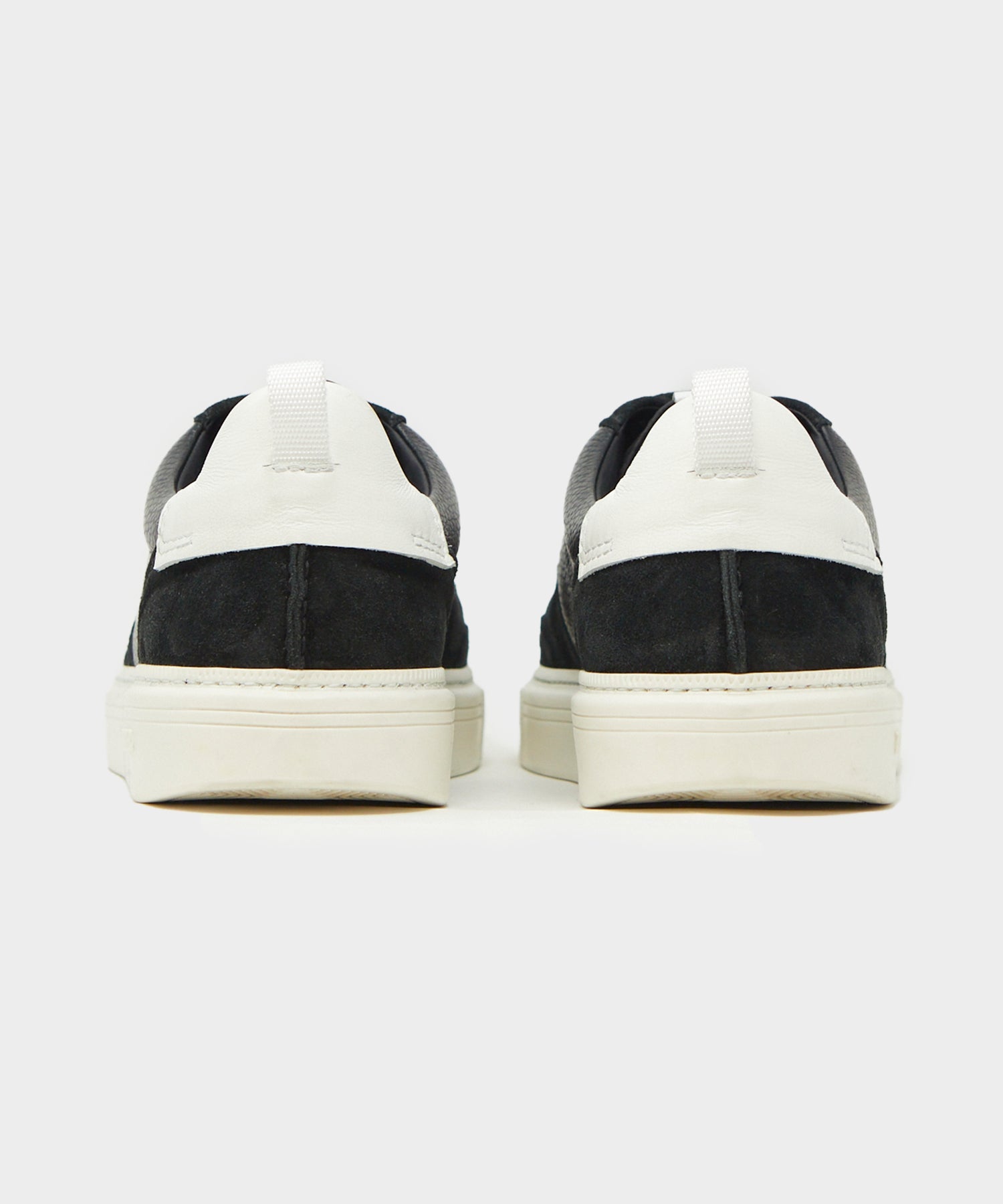 Todd Snyder Tuscan Leather Court Shoe in Black Black