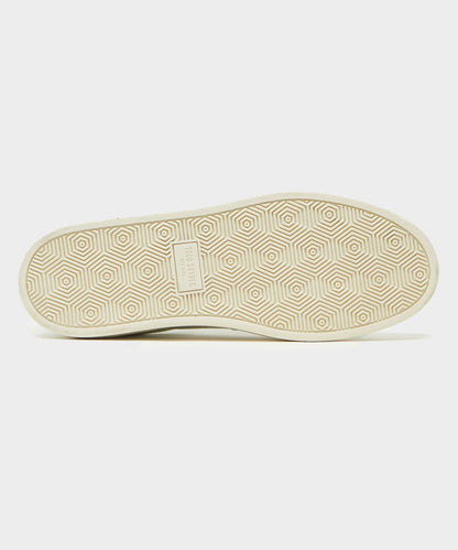 Todd Snyder Tuscan Leather Court Shoe in White White