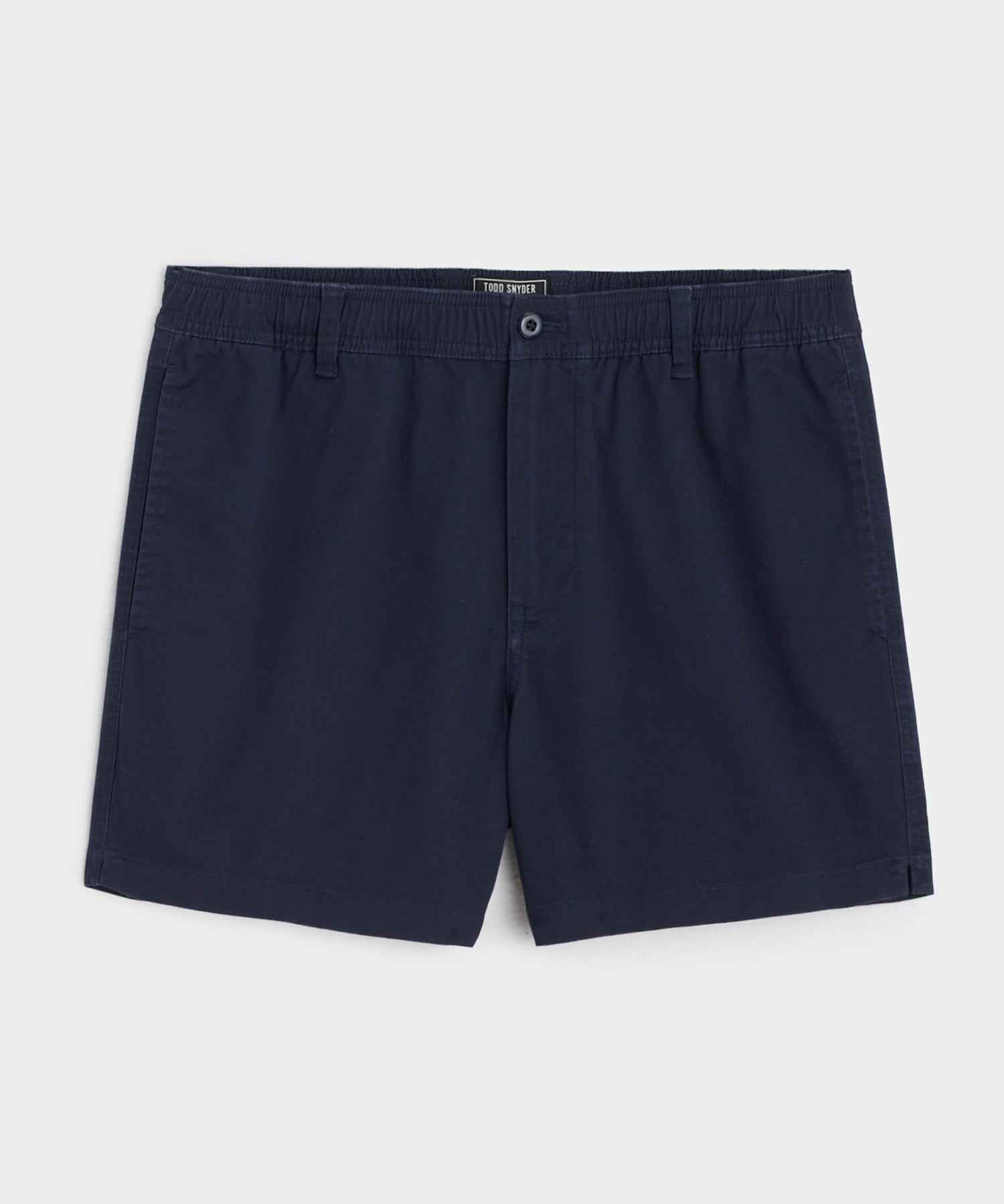 Todd Snyder 5" Cotton Beachcomber Short in Navy Blue Navy