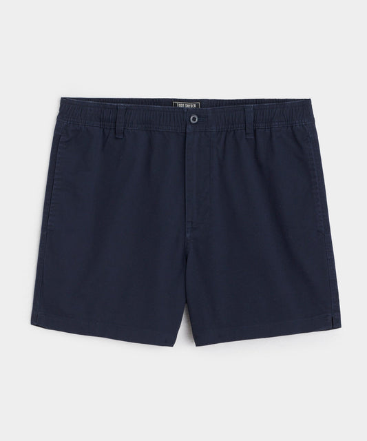 Todd Snyder 5" Cotton Beachcomber Short in Navy Blue Navy