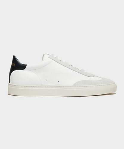 Todd Snyder Tuscan Low Profile Sneaker in White White