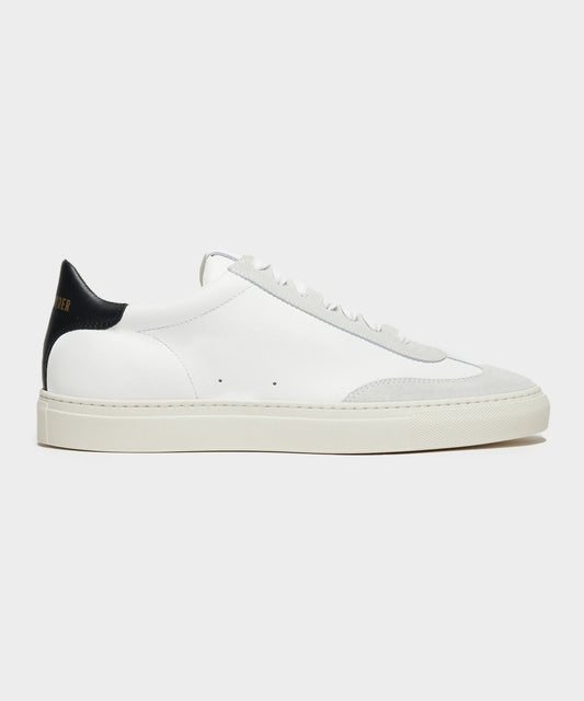 Todd Snyder Tuscan Low Profile Sneaker in White White