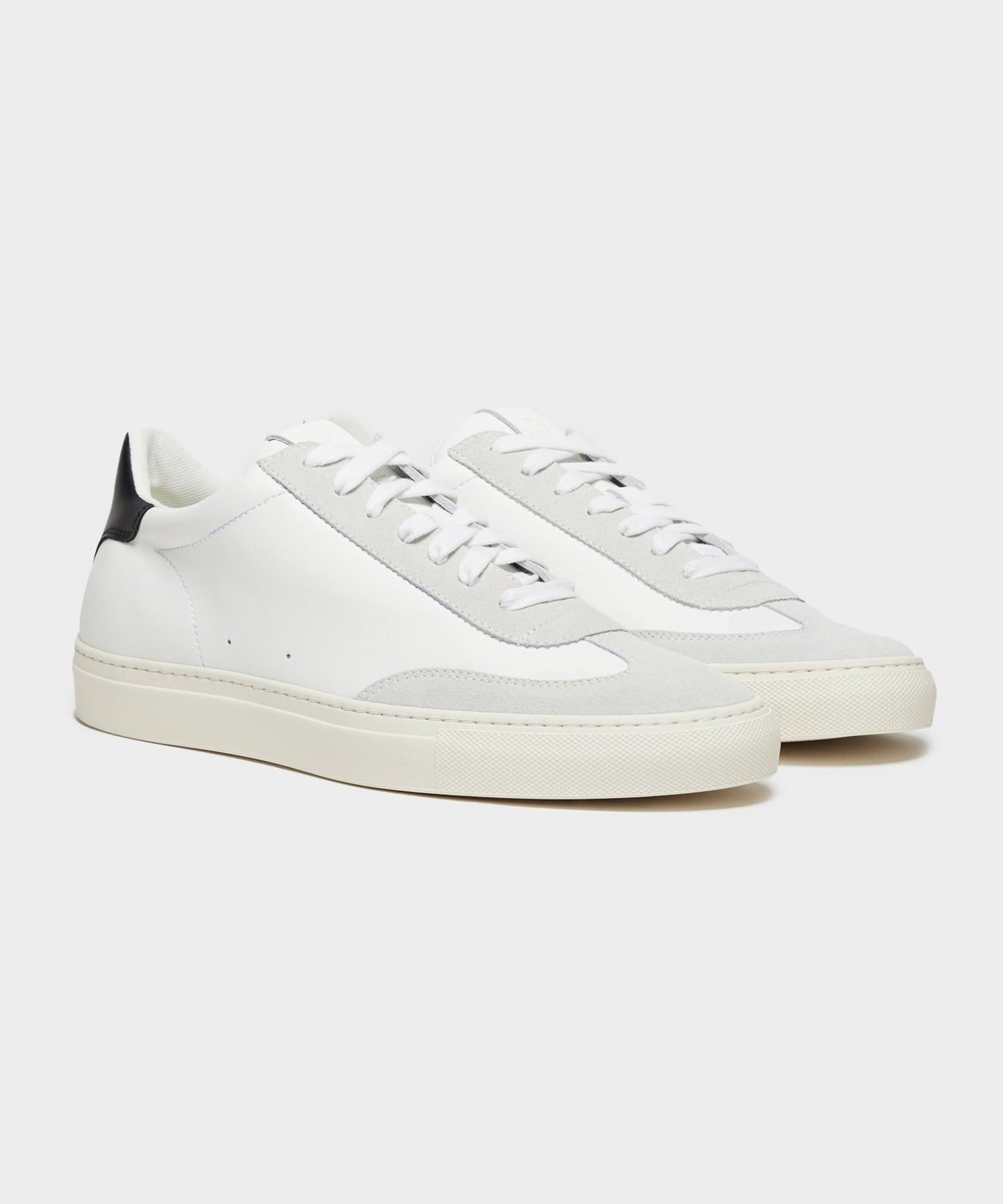 Todd Snyder Tuscan Low Profile Sneaker in White White