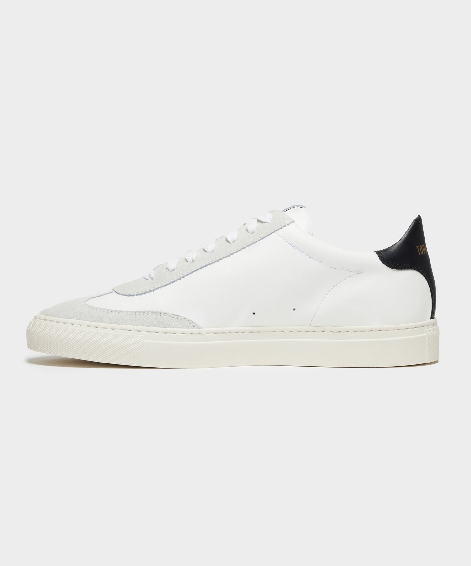 Todd Snyder Tuscan Low Profile Sneaker in White White