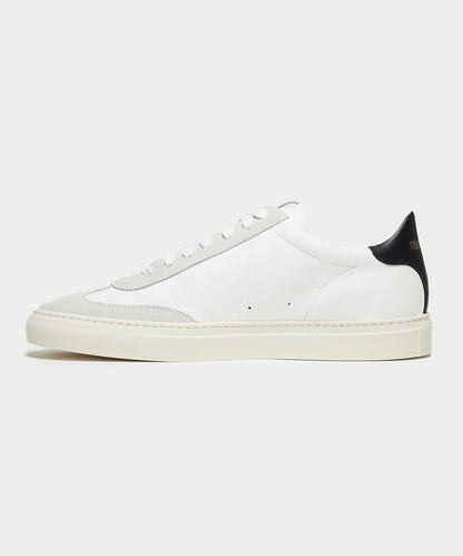 Todd Snyder Tuscan Low Profile Sneaker in White White