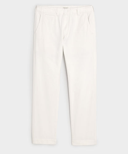 Todd Snyder Straight Fit Favorite Chino in White White
