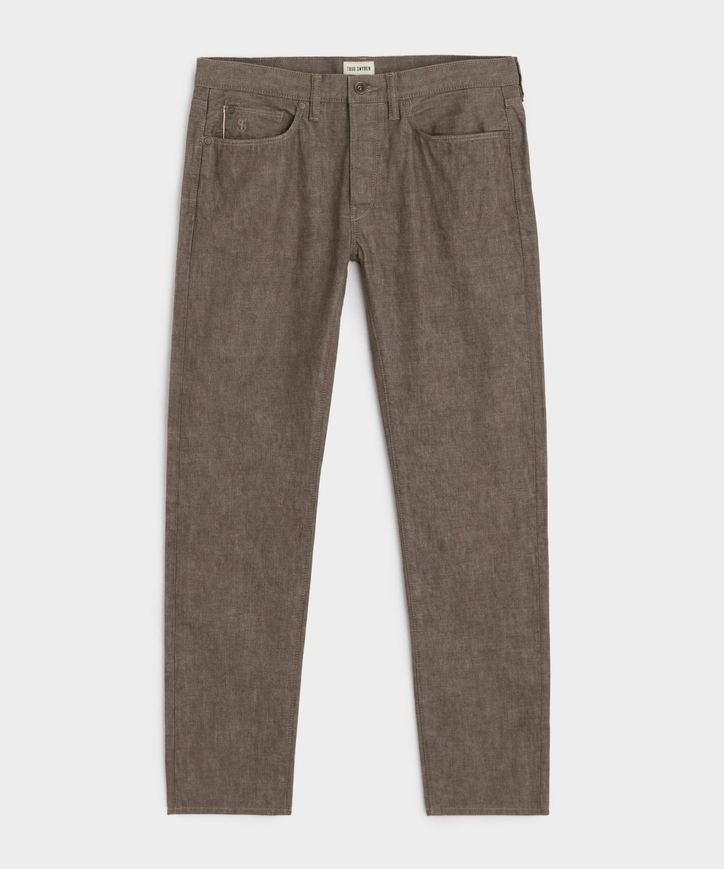 Todd Snyder Slim Lightweight Japanese Selvedge Jean in Whiskey Whiskey