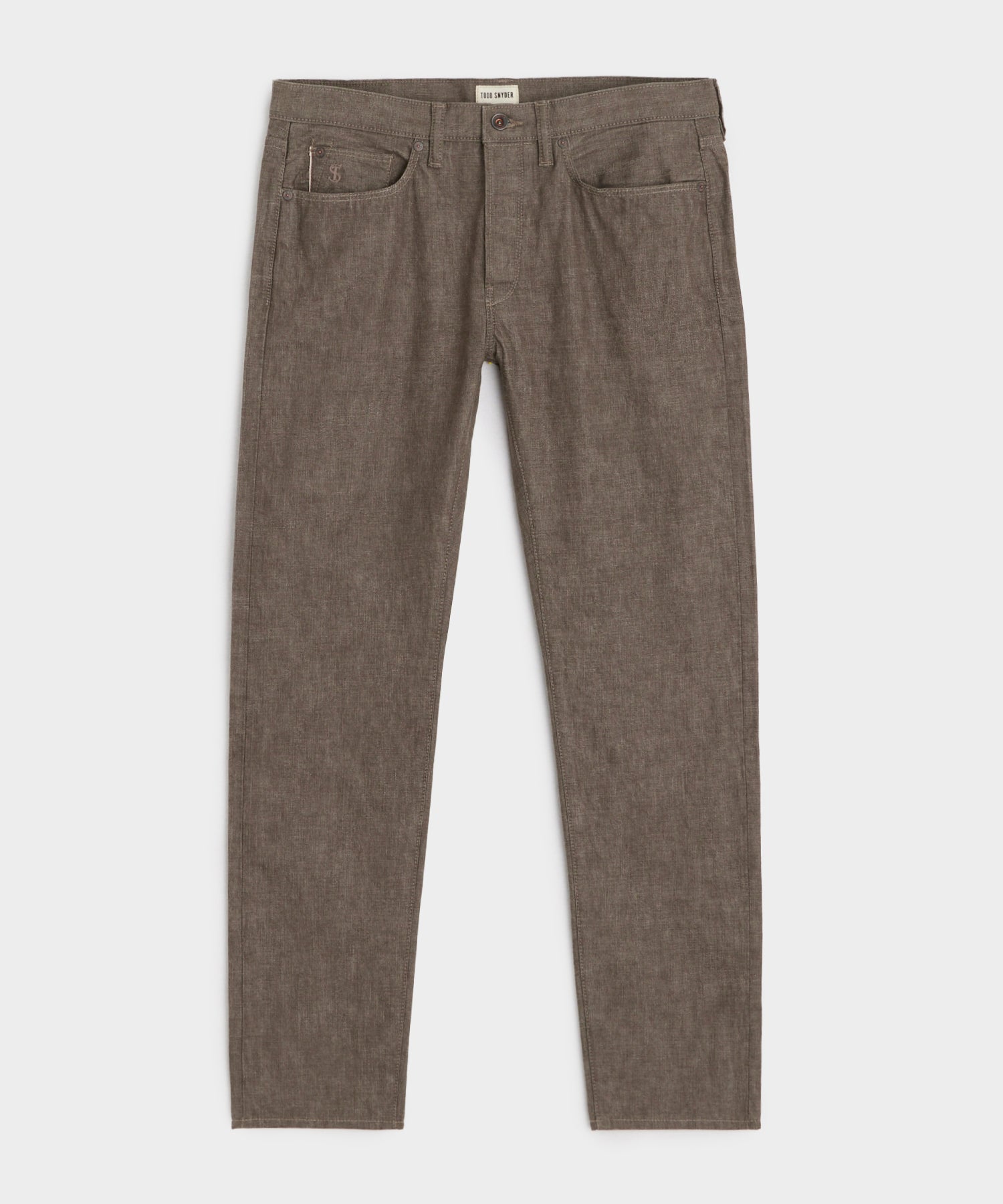 Todd Snyder Slim Lightweight Japanese Selvedge Jean in Whiskey Whiskey