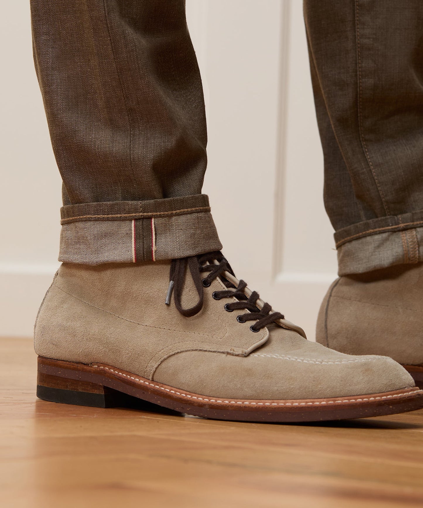 Todd Snyder Slim Lightweight Japanese Selvedge Jean in Whiskey Whiskey