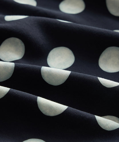 Todd Snyder Polka Dot Capri Shirt in Navy Navy