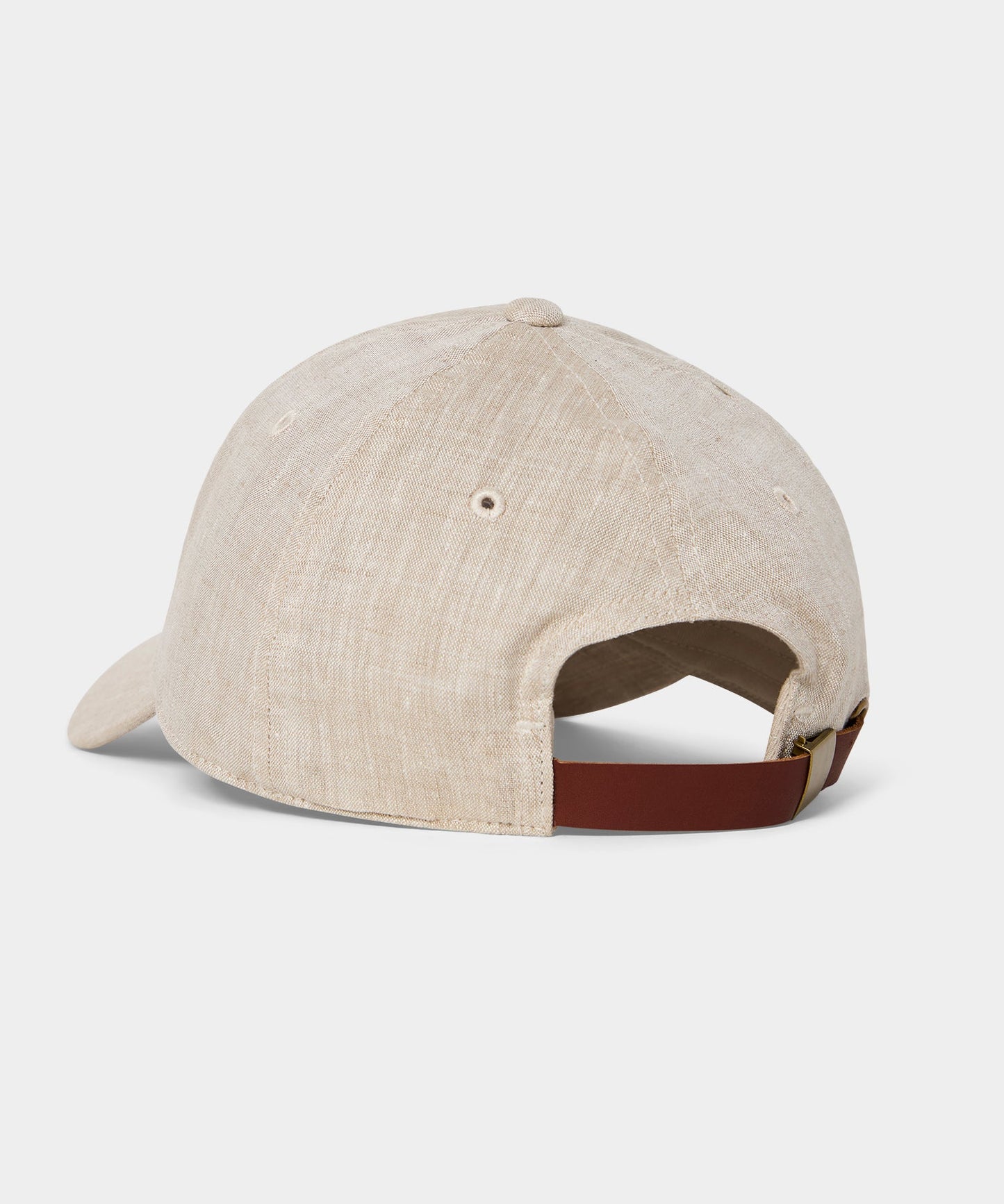 Todd Snyder Linen Cap in Oatmeal Oatmeal