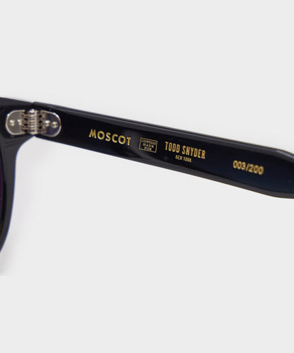 Todd Snyder Exclusive MOSCOT Gelt Sunglasses Black