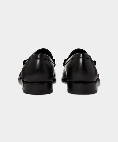Todd Snyder Italian Leather Penny Loafer in Black Black