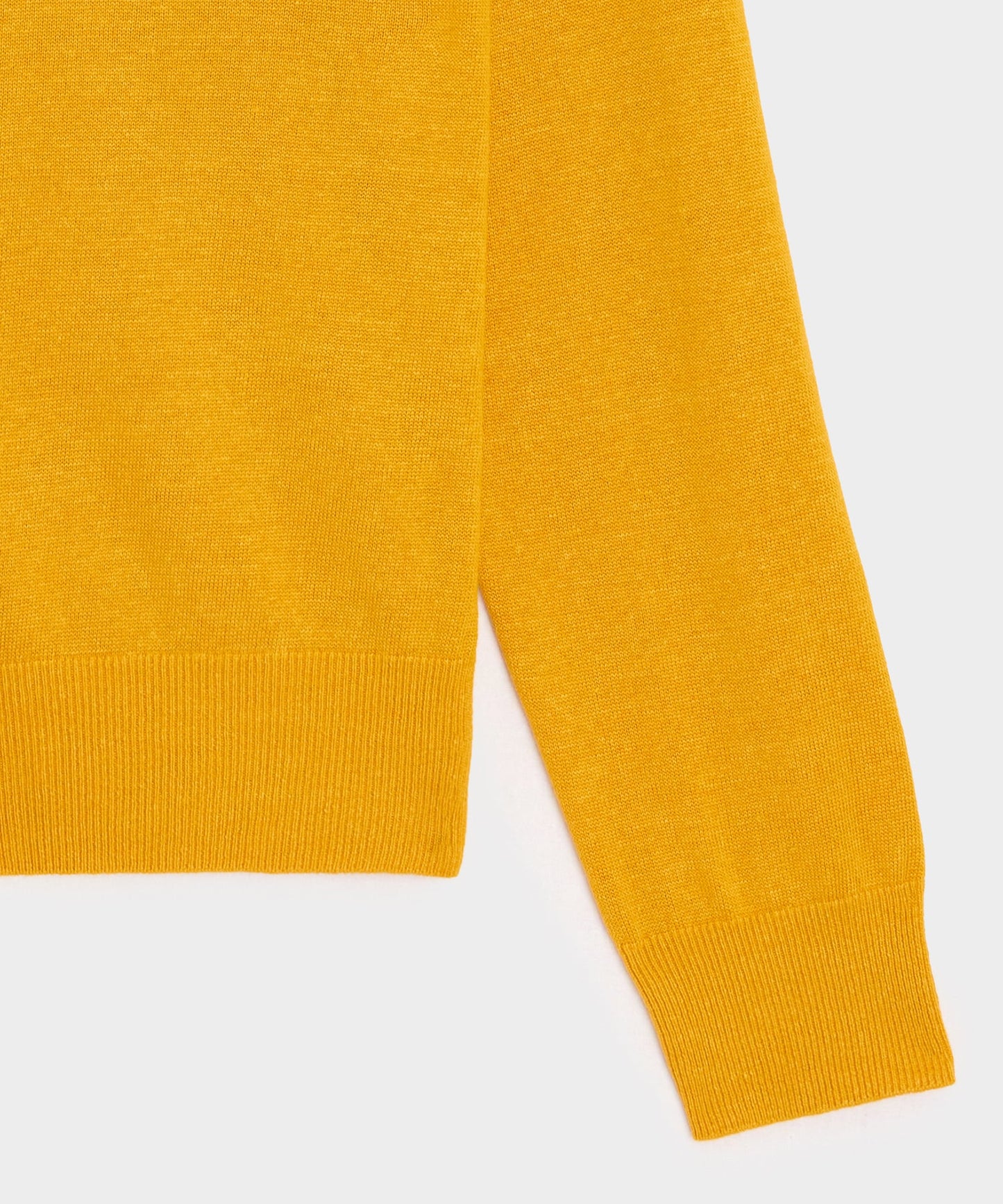 Todd Snyder Amalfi Sweater Polo in Bergamot Rind Bergamot Rind